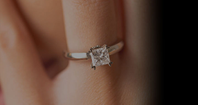 1 ct Diamond Engagement Ring