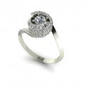 Brilliant diamond ring