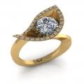 Sparkling diamond ring