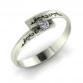 Color Engagement Ring